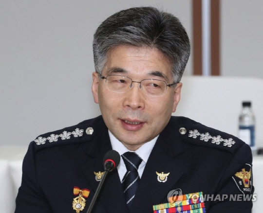 민갑룡 경찰청장   [연합뉴스]